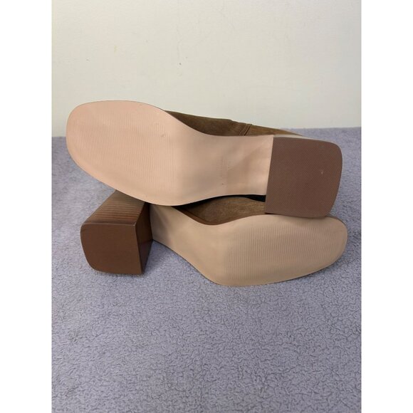 Steve Madden Women's Argent High Booties Chestnut sue size 9.5 - Picture 6 of 10